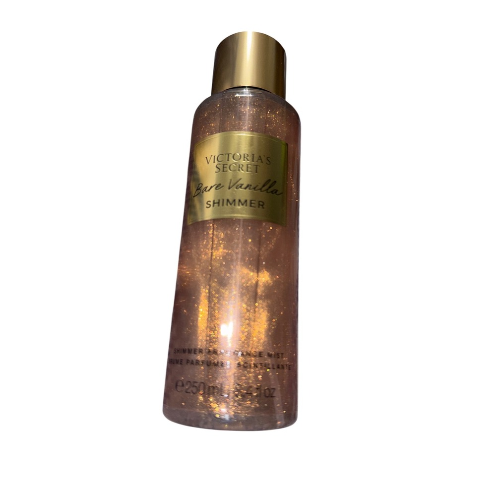 Victoria's Secret Bare Vanilla Shimmer Fragrance Mist 8.4oz 250ml Whip Vanilla